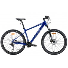 Велосипед 27.5" Leon XC-70 AM Hydraulic lock out HDD 2022 (синий с серым) LEON OPS-LN-27.5-134